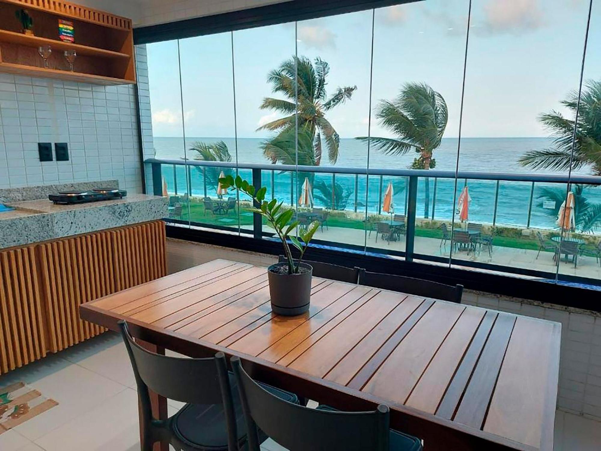 Flat Frente Mar - Praia De Tabatinga 콩데 외부 사진