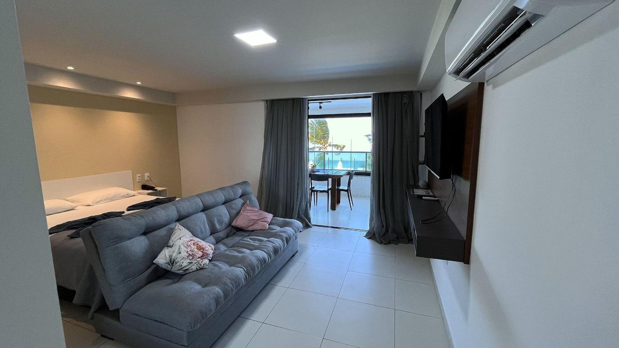 Flat Frente Mar - Praia De Tabatinga 콩데 외부 사진